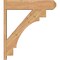 Ekena Millwork Merced Smooth Craftsman Outlooker, Western Red Cedar, 7 1/2"W x 32"D x 36"H OUT08X32X36MRC04SWR - alternate 2